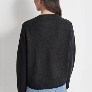 DKNY Women's Black Crew Neck Sweater